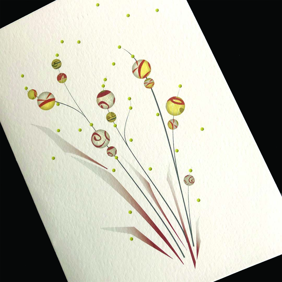 Carte double A6 + enveloppe Lena's Paper