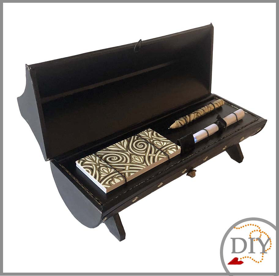 Le Coffret Mikado de Soong-Tuto Cartonnage à télécharger Lena's Paper