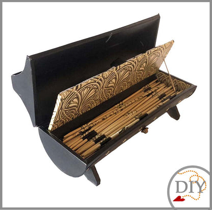 Le Coffret Mikado de Soong-Tuto Cartonnage à télécharger Lena's Paper