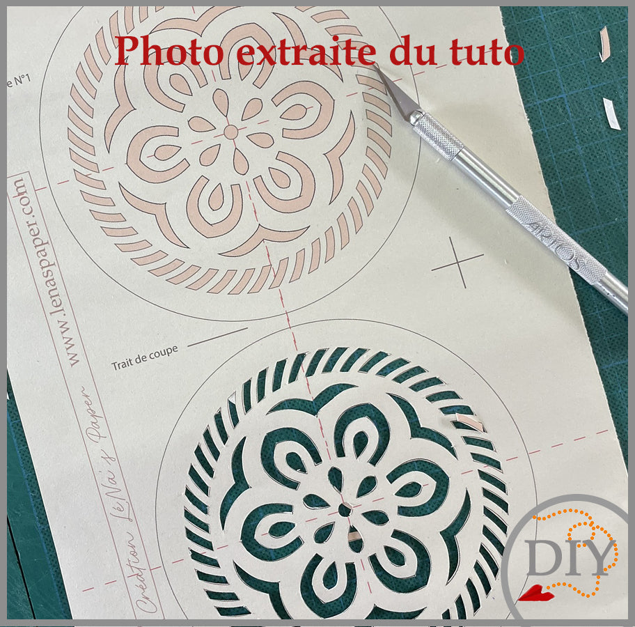 Les Vide- Poches de Annie -Tuto Cartonnage à télécharger (Copie) Lena's Paper