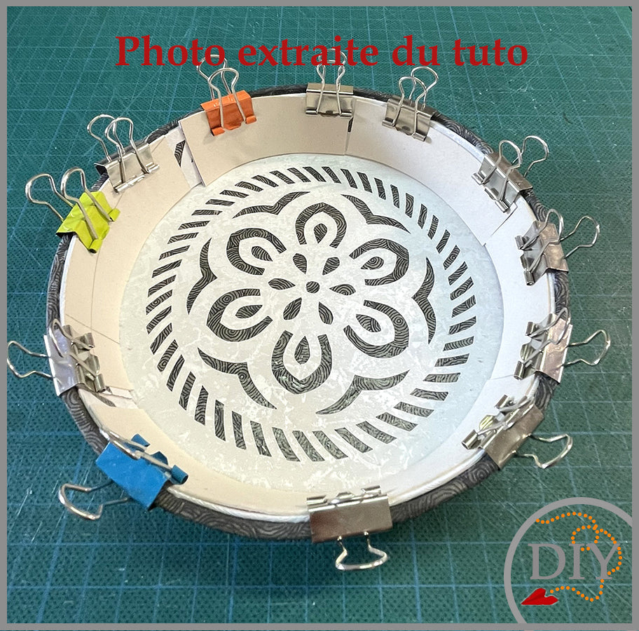 Les Vide- Poches de Annie -Tuto Cartonnage à télécharger (Copie) Lena's Paper