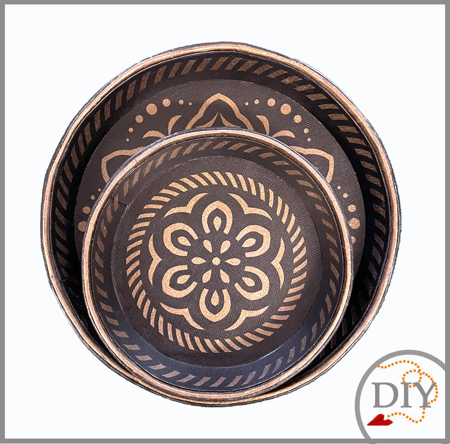 Les VIDE- POCHES de ANNIE -Tuto Cartonnage à télécharger (Copie) Lena's Paper