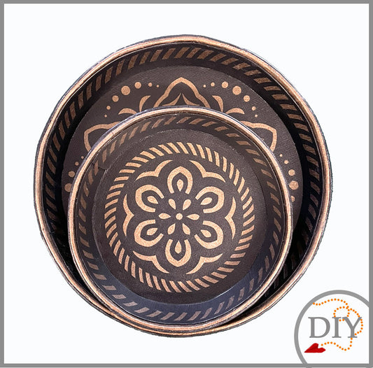 Les VIDE- POCHES de ANNIE -Tuto Cartonnage à télécharger (Copie) Lena's Paper