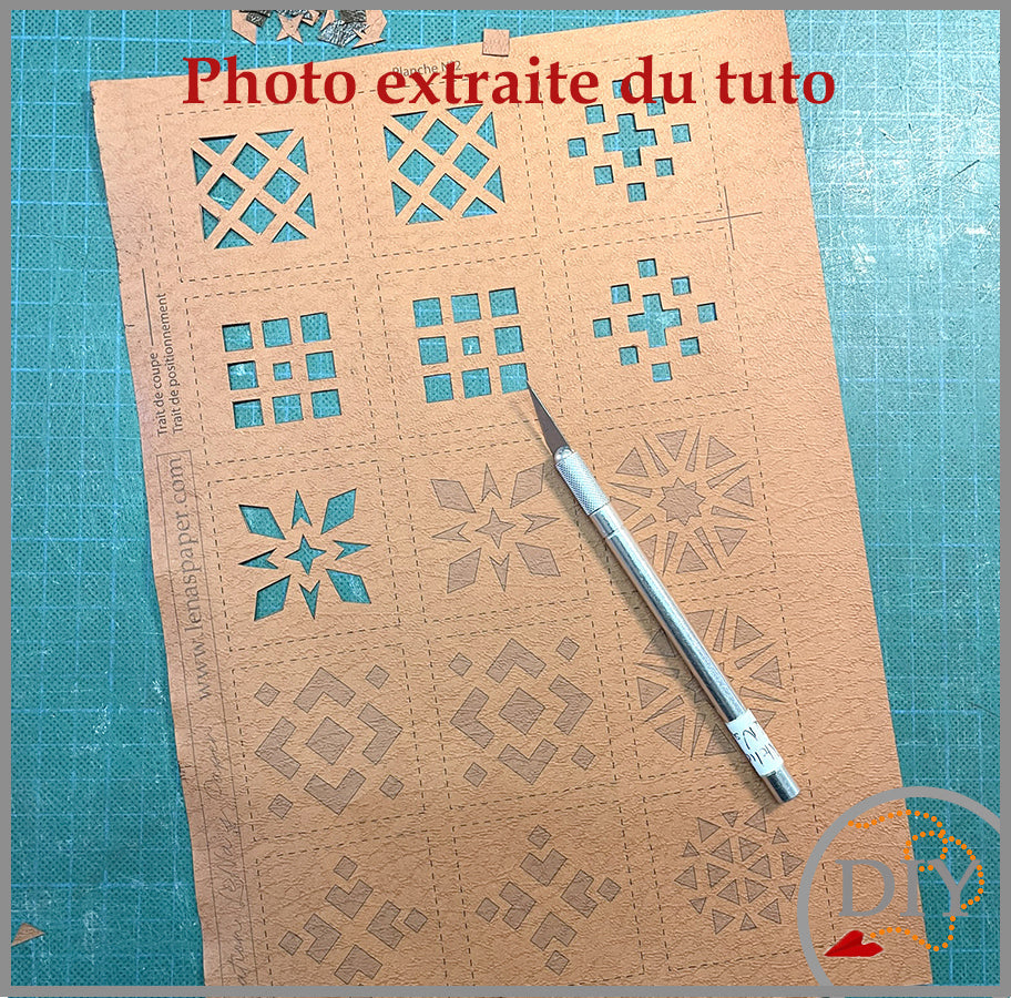 Le Myster Memory -Tuto Cartonnage à télécharger Lena's Paper