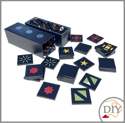 Le Junior Memory -Tuto Cartonnage à télécharger (Copie) Lena's Paper