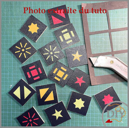 Le Junior Memory -Tuto Cartonnage à télécharger (Copie) Lena's Paper