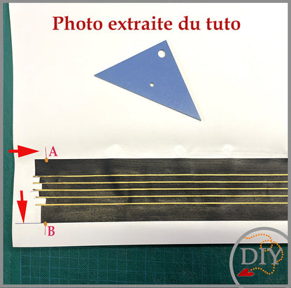 Les Sous-Verre d'Hildegarde -Tuto Cartonnage à télécharger (Copie) Lena's Paper