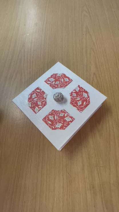 Hedy's Square Box - Cardboard Craft Tutorial to Download