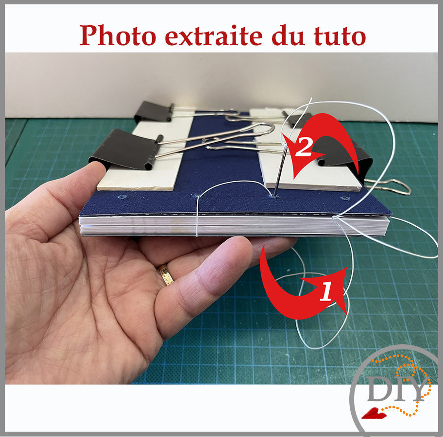 10 Carnets reliure japonaise- Tuto à Télécharger - Cartonnage Débutant - DIY LeNa's Paper