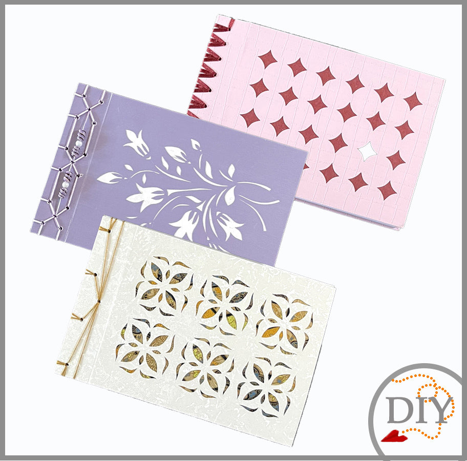 10 Carnets reliure japonaise- Tuto à Télécharger - Cartonnage Débutant - DIY LeNa's Paper