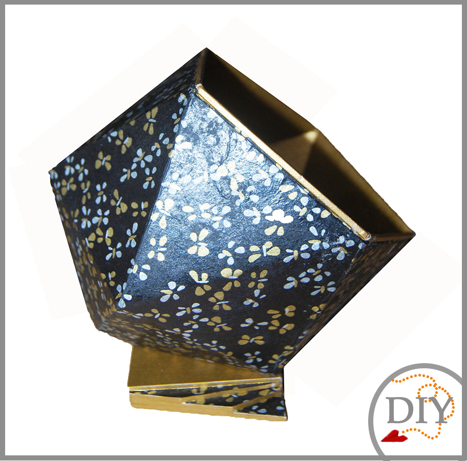 Le Vide Poche Diamant -Tuto Cartonnage à télécharger Lena's Paper