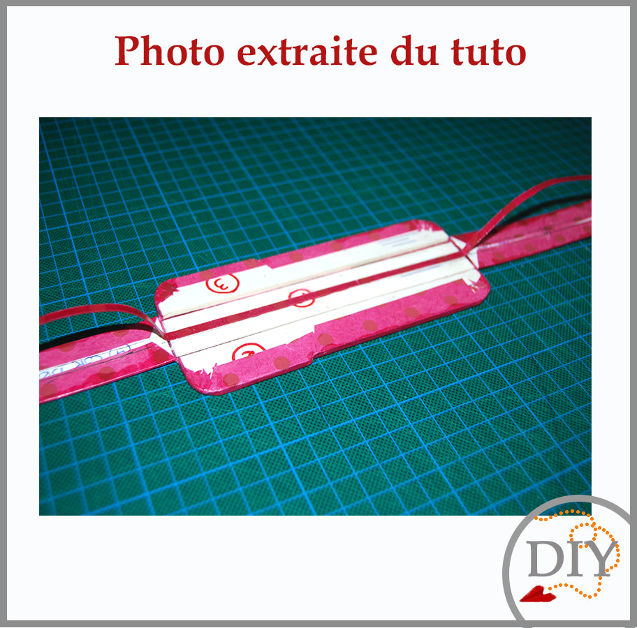 Le Porte Stylo de sac à main -Tuto Cartonnage à télécharger Lena's Paper