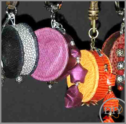 Le Porte Clé Macaron - Tuto à Télécharger -Cartonnage niveau Moyen - DIY Lena's Paper