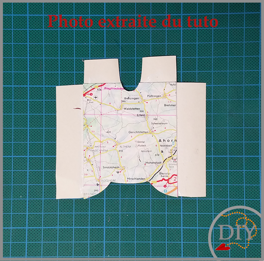 Le Porte Etiquette MAP - Tuto cartonnage à Télécharger Lena's Paper