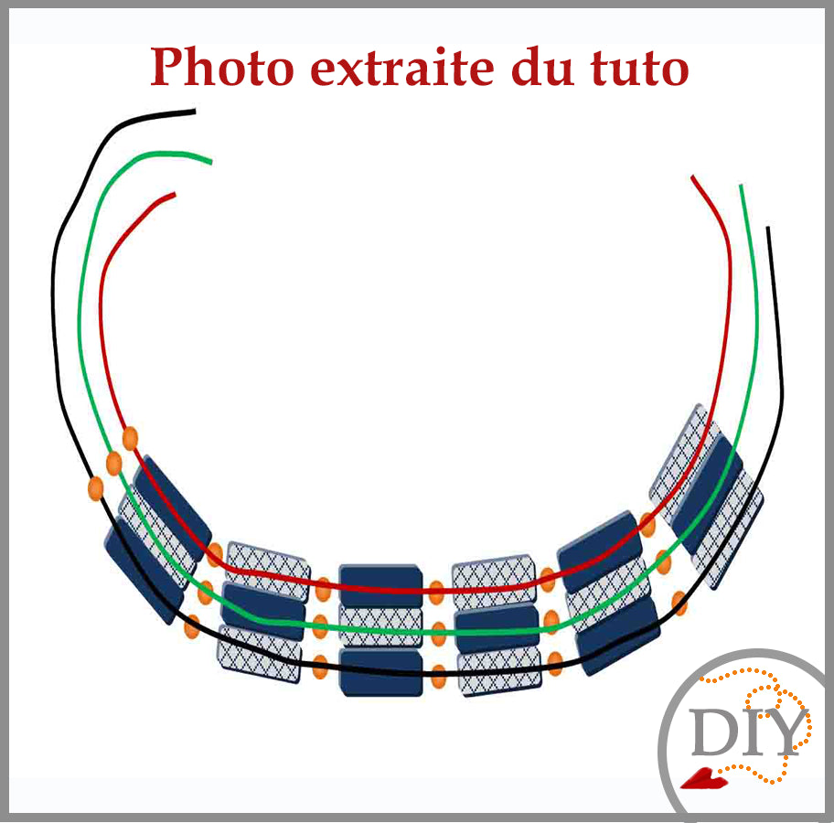 Le Bracelet Maria- Tuto à Télécharger - Bijoux de papier- Débutant - DIY LeNa's Paper