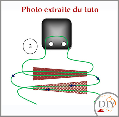 Le Bracelet Lili- Tuto à Télécharger - Bijoux de papier- Débutant - DIY LeNa's Paper