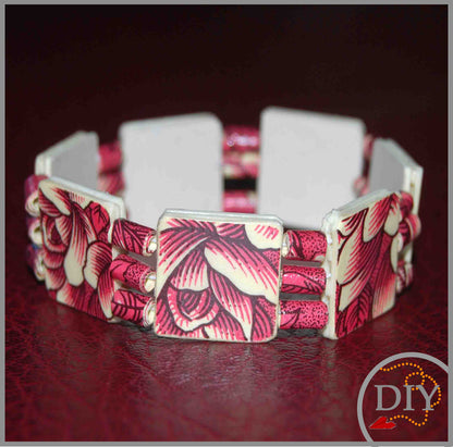 Le Bracelet Bella- Tuto à Télécharger - Bijoux de papier- Débutant - DIY LeNa's Paper