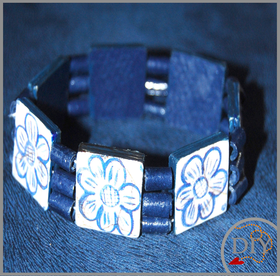 Le Bracelet Bella- Tuto à Télécharger - Bijoux de papier- Débutant - DIY LeNa's Paper