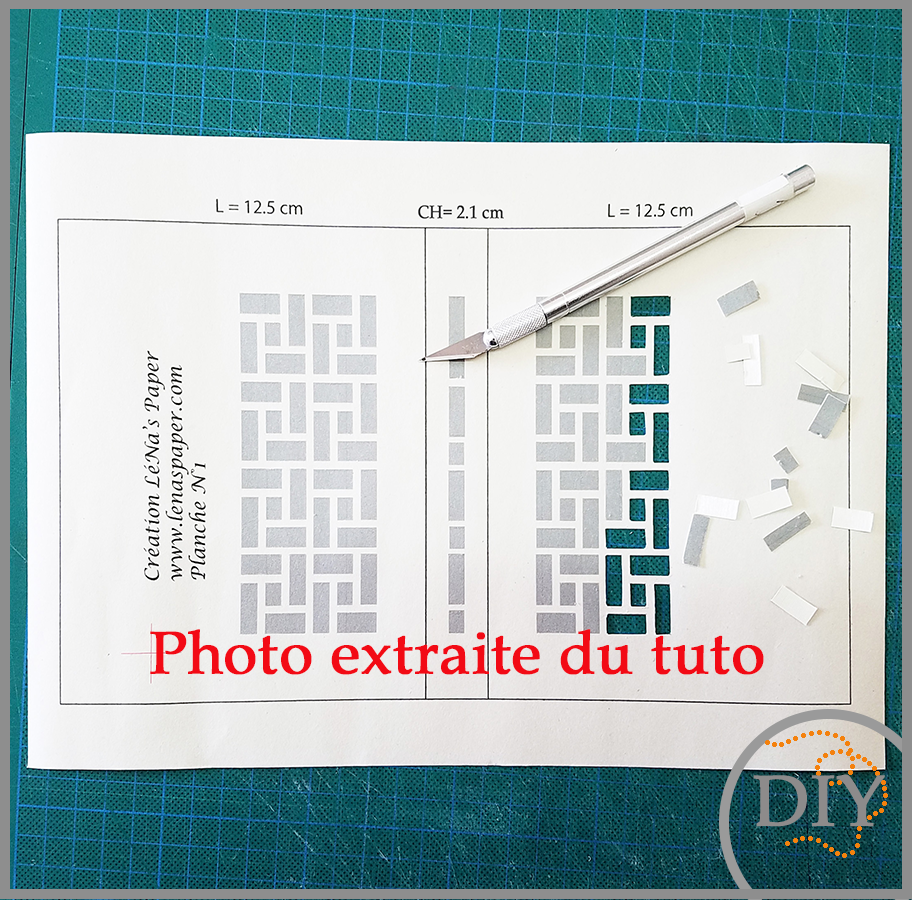 Le Porte Bloc Note Déco - Tuto à Télécharger - Cartonnage Débutant - DIY LeNa's Paper