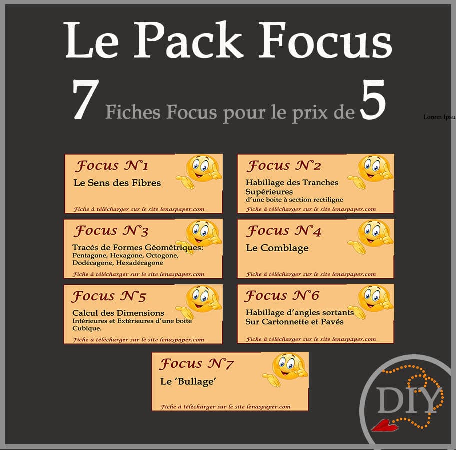 Pack FOCUS - Cahier à Télécharger LeNa's Paper